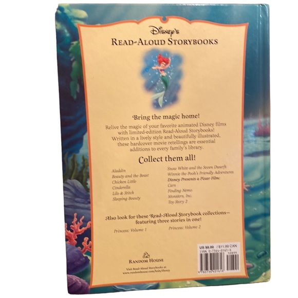 Limited Collector’s Edition Disney’s The Little Mermaid🐚A Read-Aloud Storybook - Picture 2 of 7